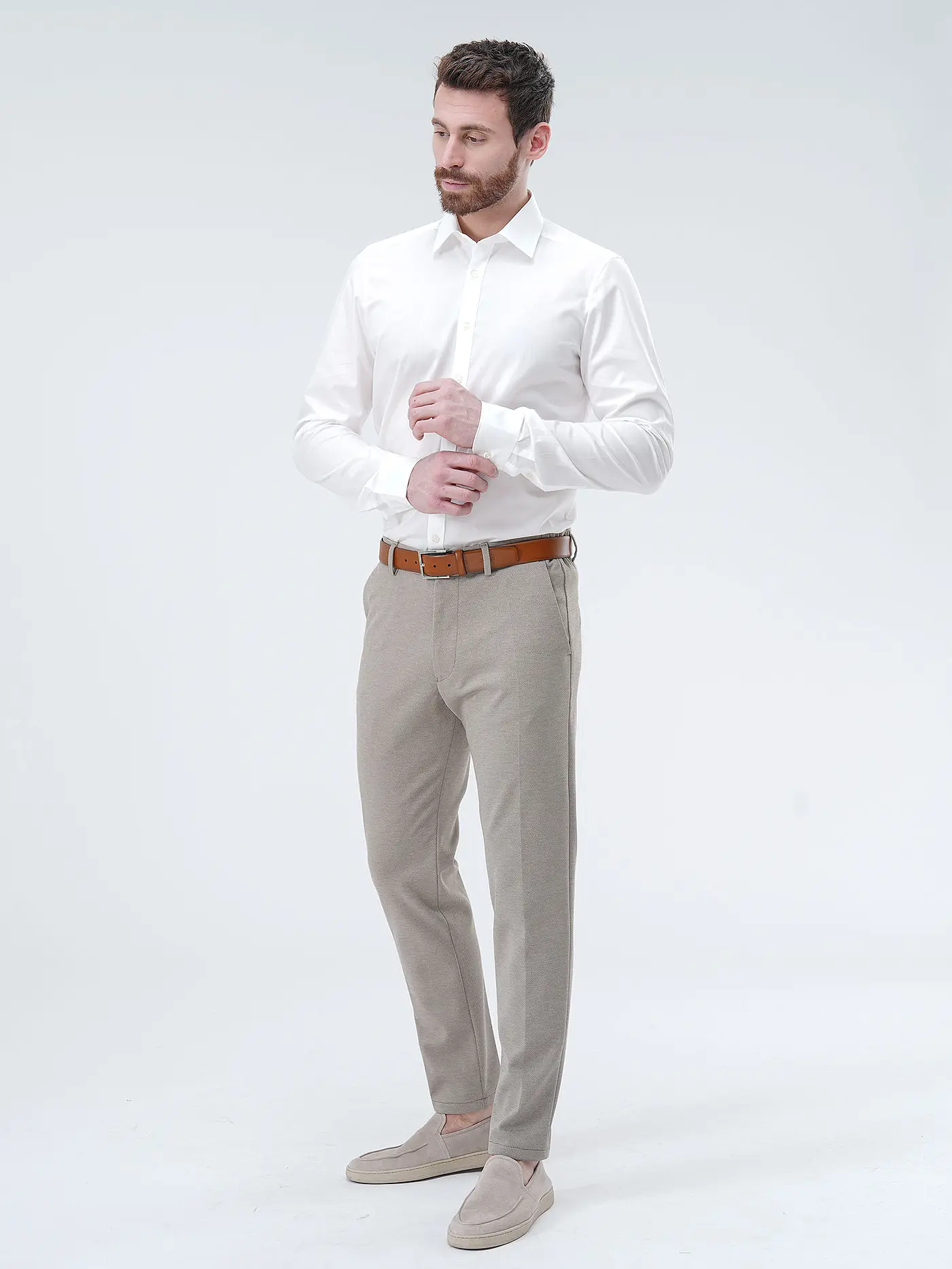 OLYMP LEVEL FIVE | Hemd Body Fit ( extra lange Ärmel ) | weiss